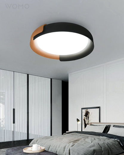 WalnutGlow Ceiling Light