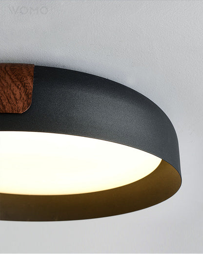 WalnutGlow Ceiling Light