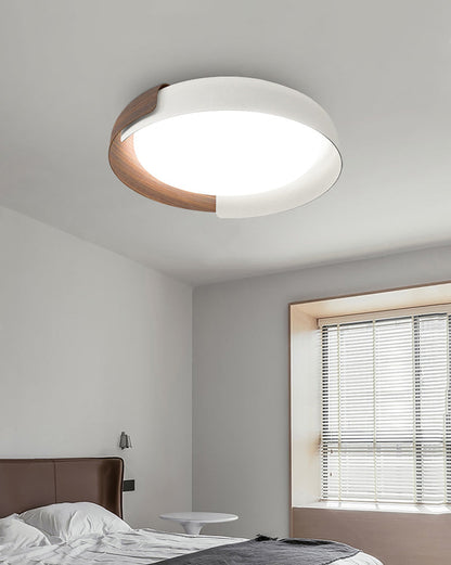 WalnutGlow Ceiling Light