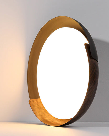 WalnutGlow Ceiling Light