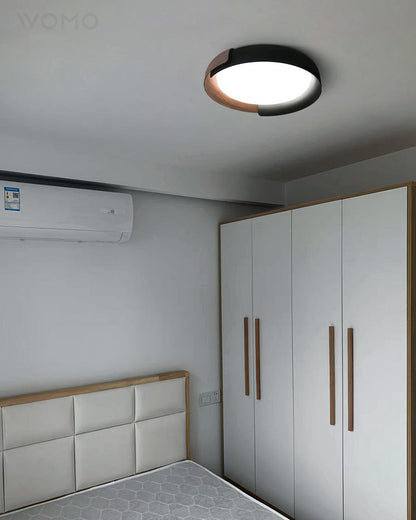 WalnutGlow Ceiling Light