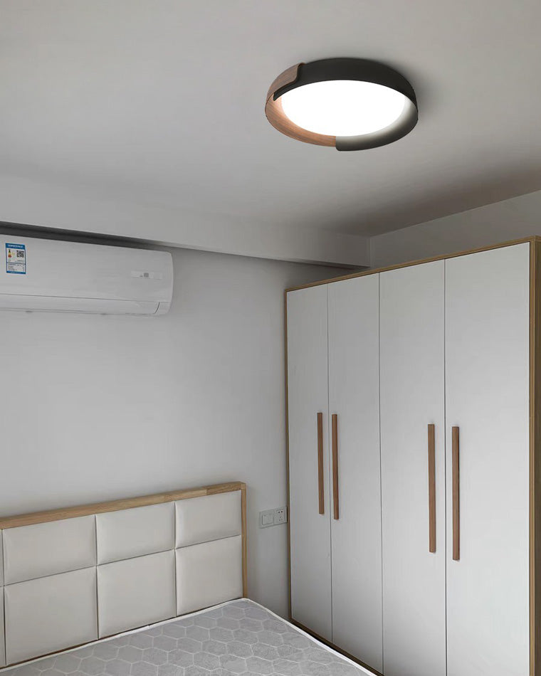 WalnutGlow Ceiling Light