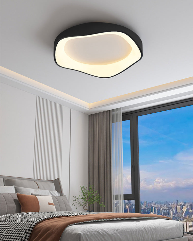 Modern Round Wavy Ceiling Light