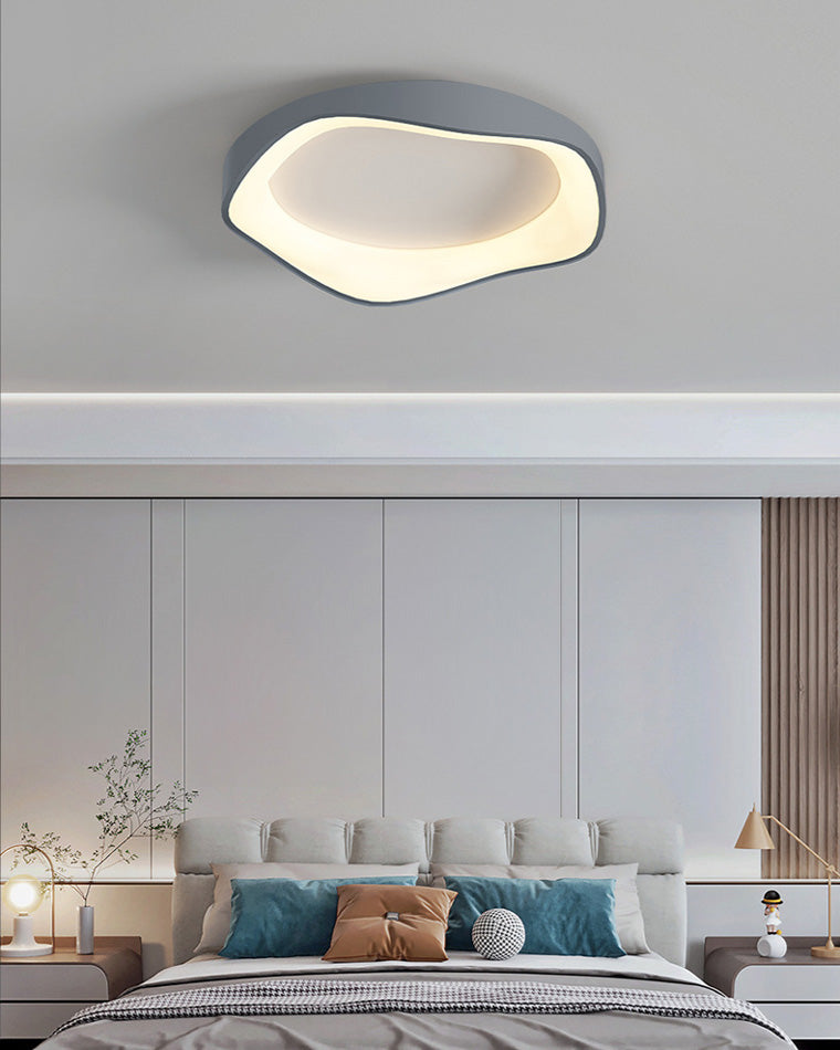 Modern Round Wavy Ceiling Light