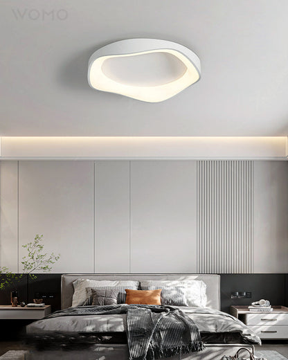 Modern Round Wavy Ceiling Light
