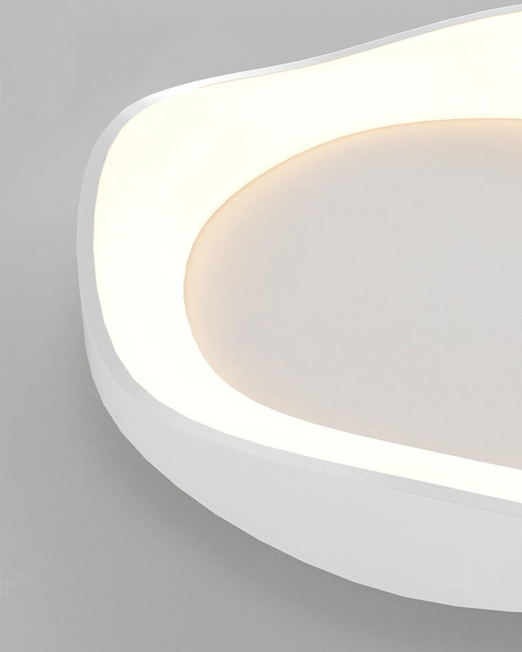 Modern Round Wavy Ceiling Light
