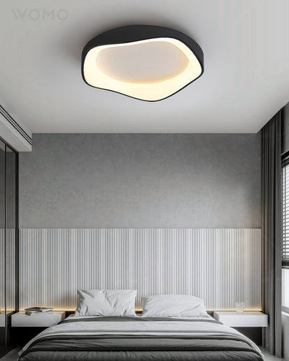 Modern Round Wavy Ceiling Light