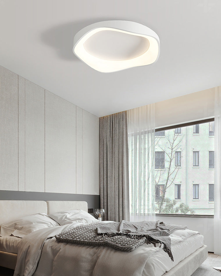 Modern Round Wavy Ceiling Light