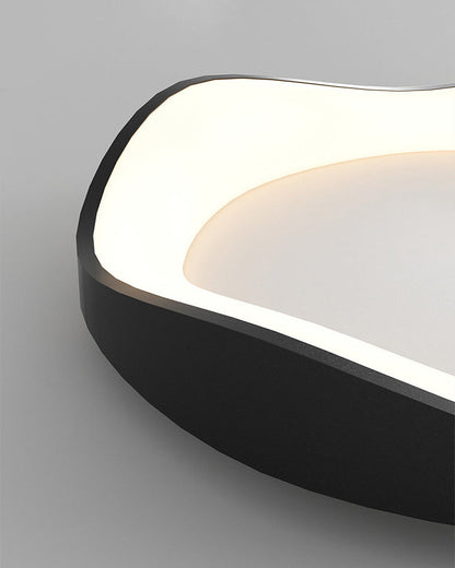 Modern Round Wavy Ceiling Light