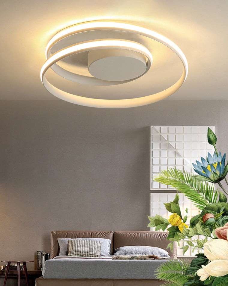 Dimmable LED Spiral Ceiling Light