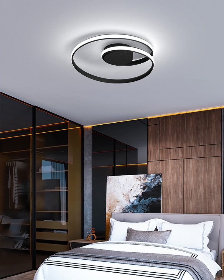 Dimmable LED Spiral Ceiling Light