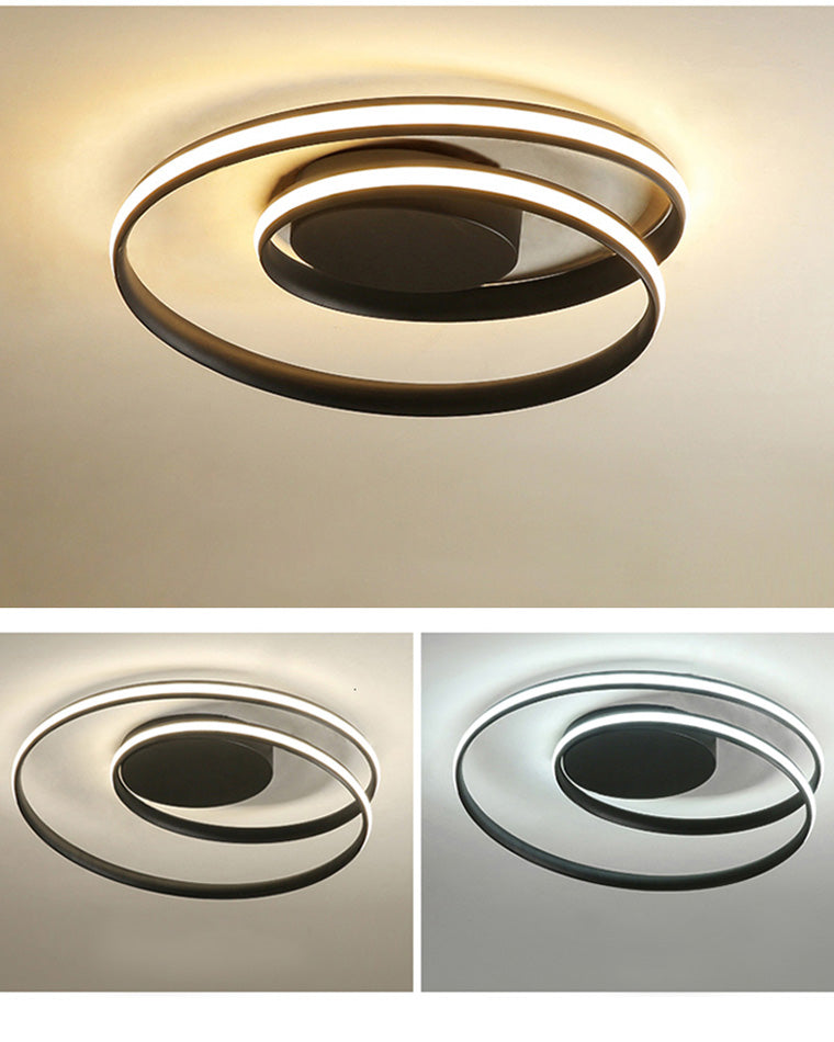 Plafonnier Spirale LED à Intensité Variable