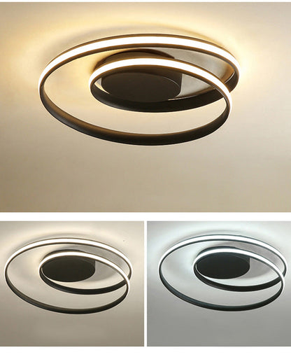Dimmable LED Spiral Ceiling Light