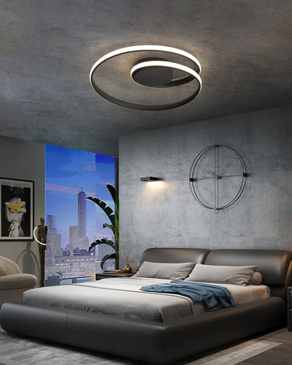 Dimmable LED Spiral Ceiling Light