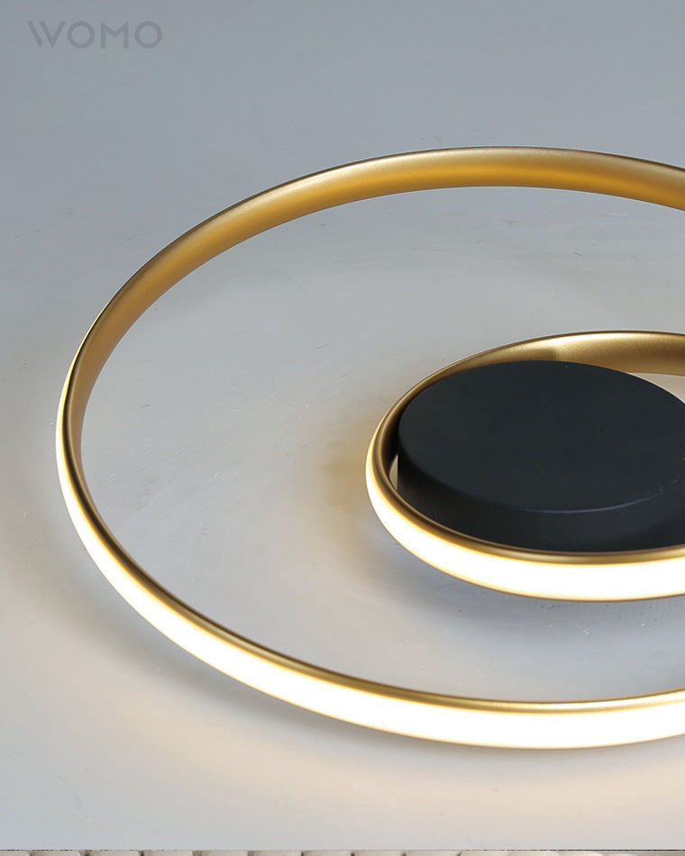 Dimmable LED Spiral Ceiling Light