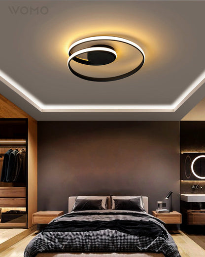 Dimmable LED Spiral Ceiling Light