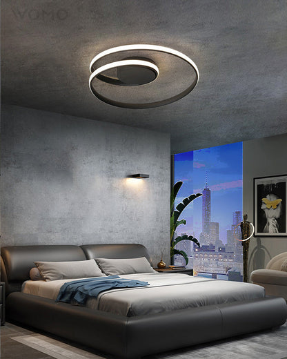 Dimmable LED Spiral Ceiling Light