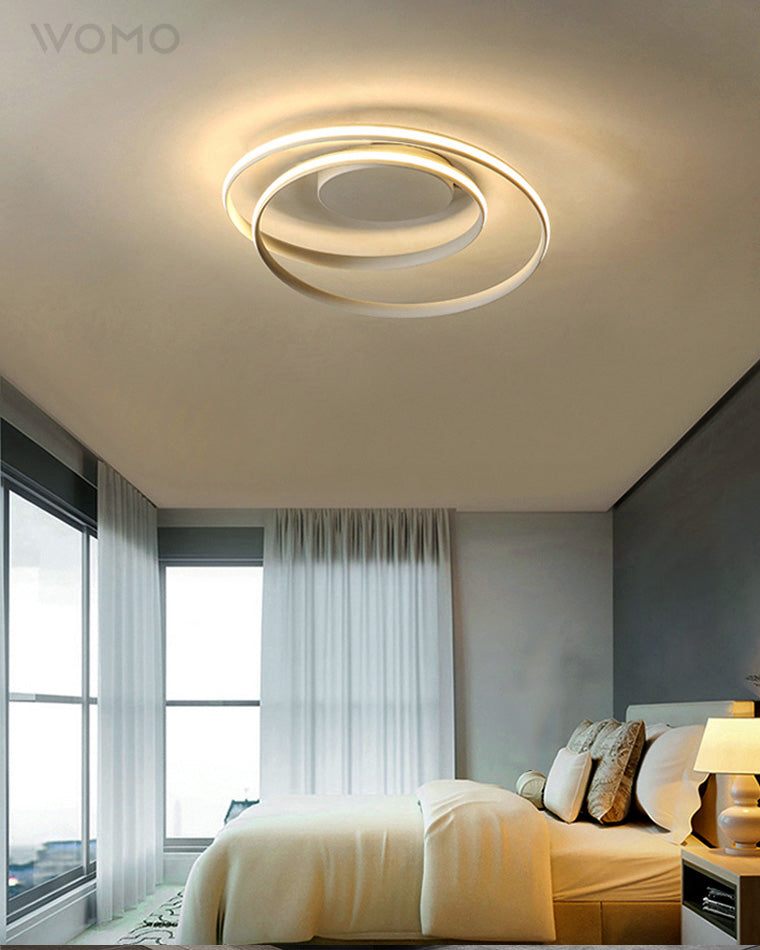 Dimmable LED Spiral Ceiling Light