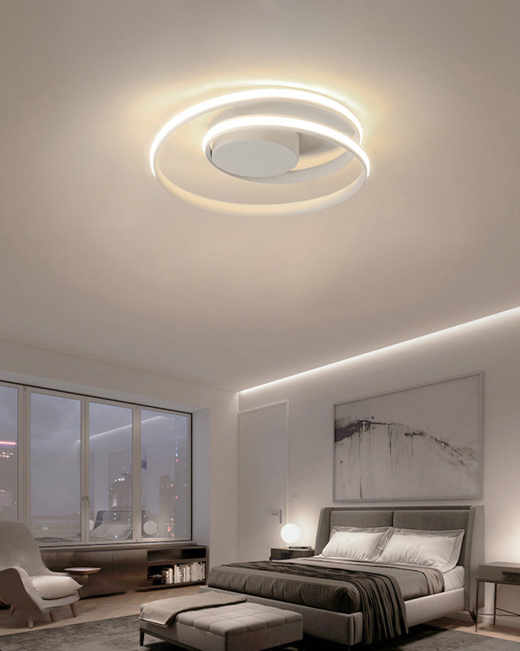 Dimmable LED Spiral Ceiling Light