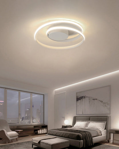 Dimmable LED Spiral Ceiling Light