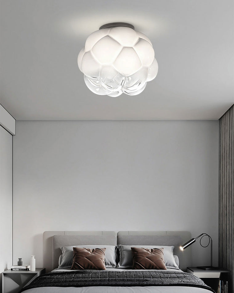 Cloud Ceiling Light in Blown Glass