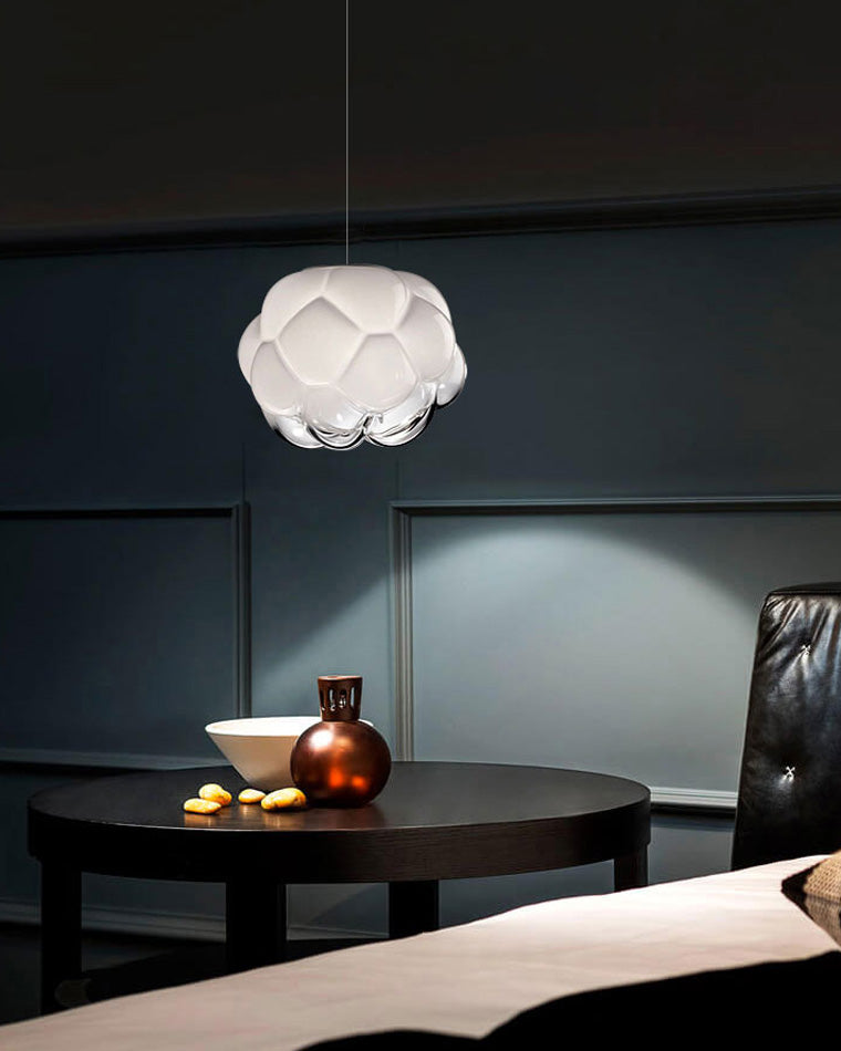 Cloud Ceiling Light in Blown Glass