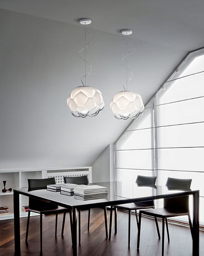Cloud Ceiling Light in Blown Glass