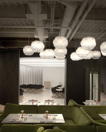 Cloud Ceiling Light in Blown Glass
