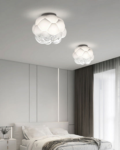Cloud Ceiling Light in Blown Glass