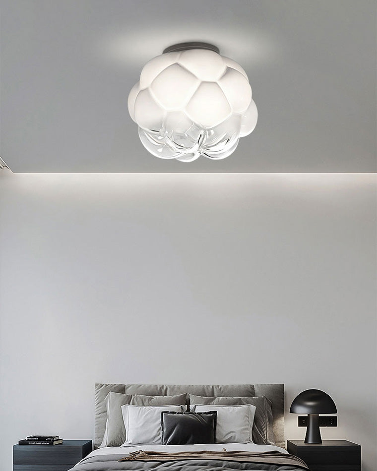 Cloud Ceiling Light in Blown Glass