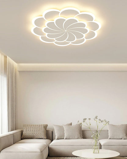 Dimmable Flower Design Ceiling Light