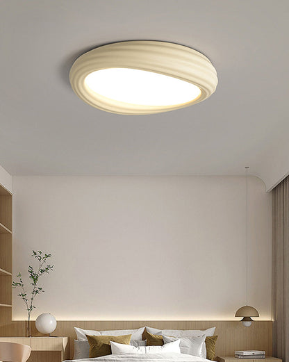 Matcha Green Biscuit Shaped Children's Ceiling Light