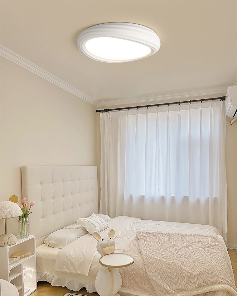Matcha Green Biscuit Shaped Children's Ceiling Light