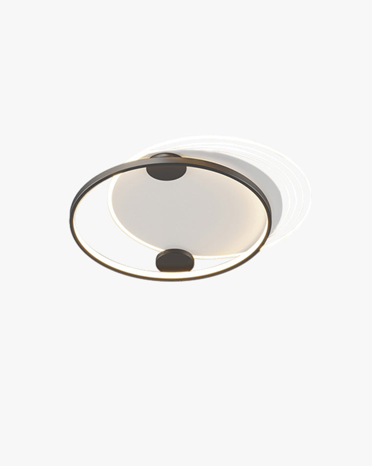 Flat Profile Geometric Recessed Ceiling Light