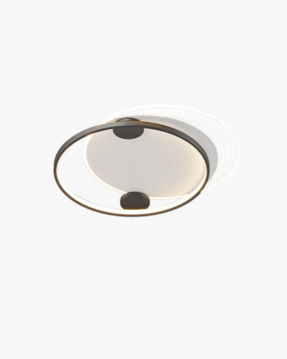 Flat Profile Geometric Recessed Ceiling Light