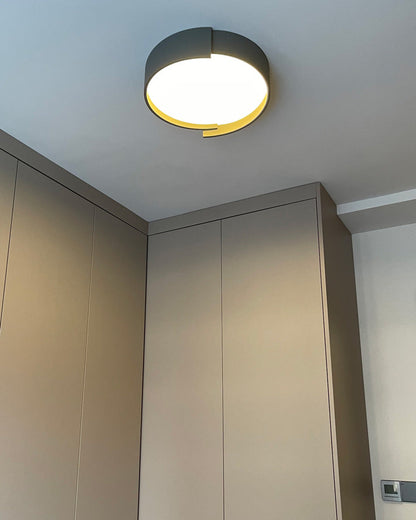Plafonnier Rond Asymétrique Moderne