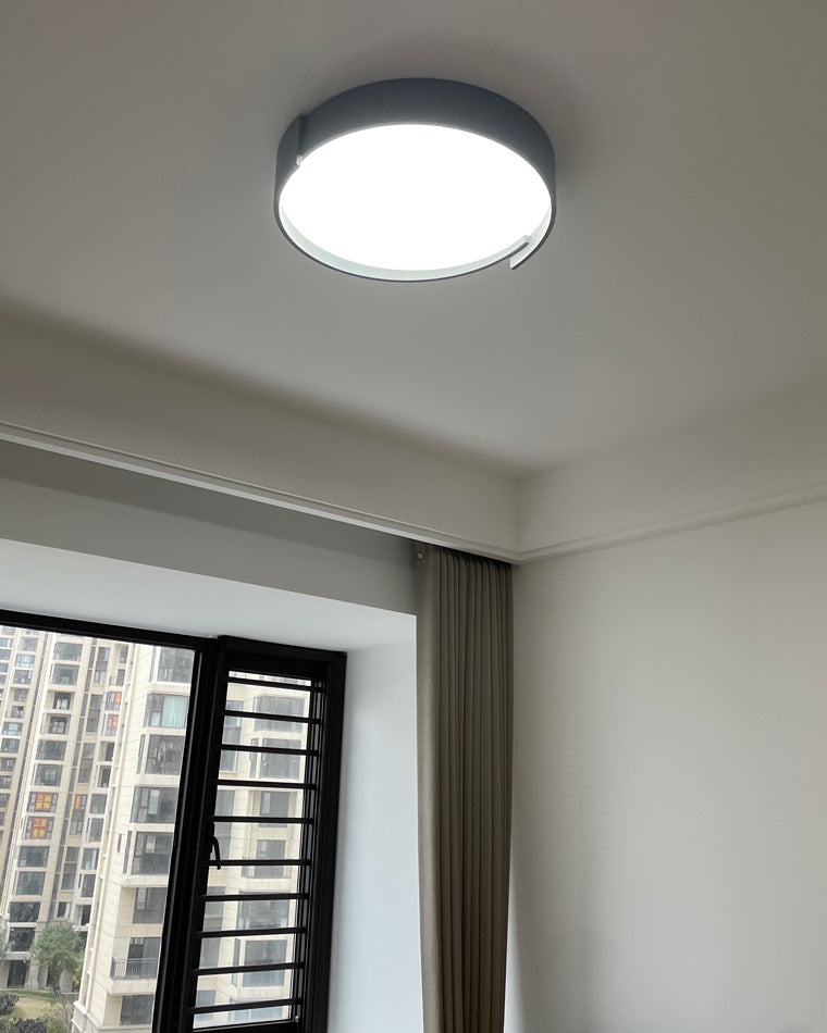 Plafonnier Rond Asymétrique Moderne