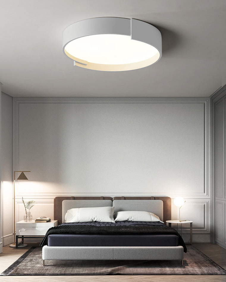 Plafonnier Rond Asymétrique Moderne
