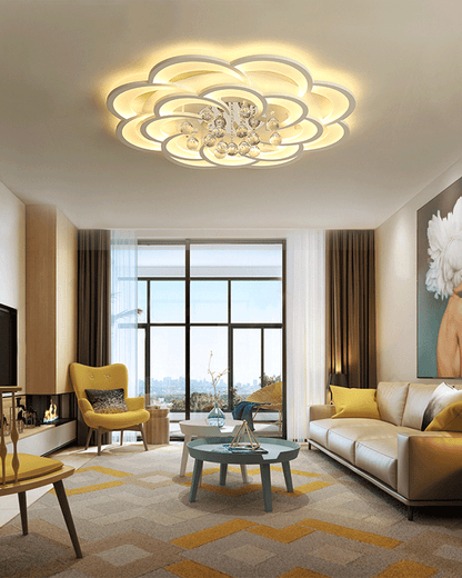 CrystalBloom Ceiling Light