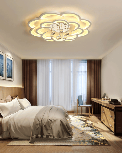CrystalBloom Ceiling Light