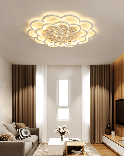 CrystalBloom Ceiling Light