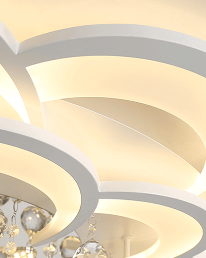CrystalBloom Ceiling Light