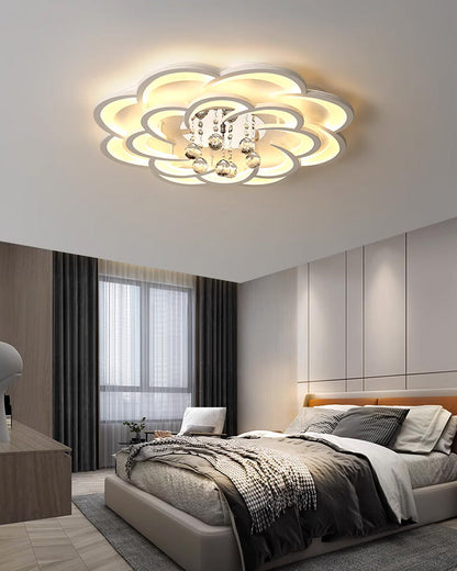 CrystalBloom Ceiling Light