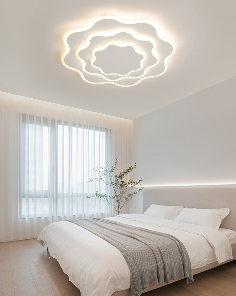 Modern Dimmable Flower Ceiling Light