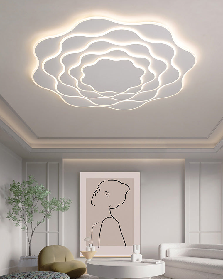 Modern Dimmable Flower Ceiling Light