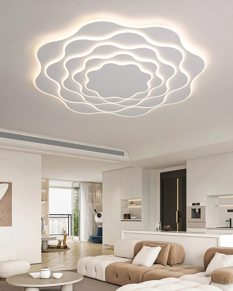 Modern Dimmable Flower Ceiling Light