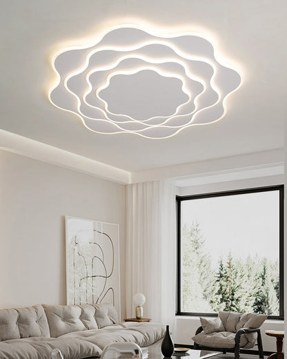Modern Dimmable Flower Ceiling Light