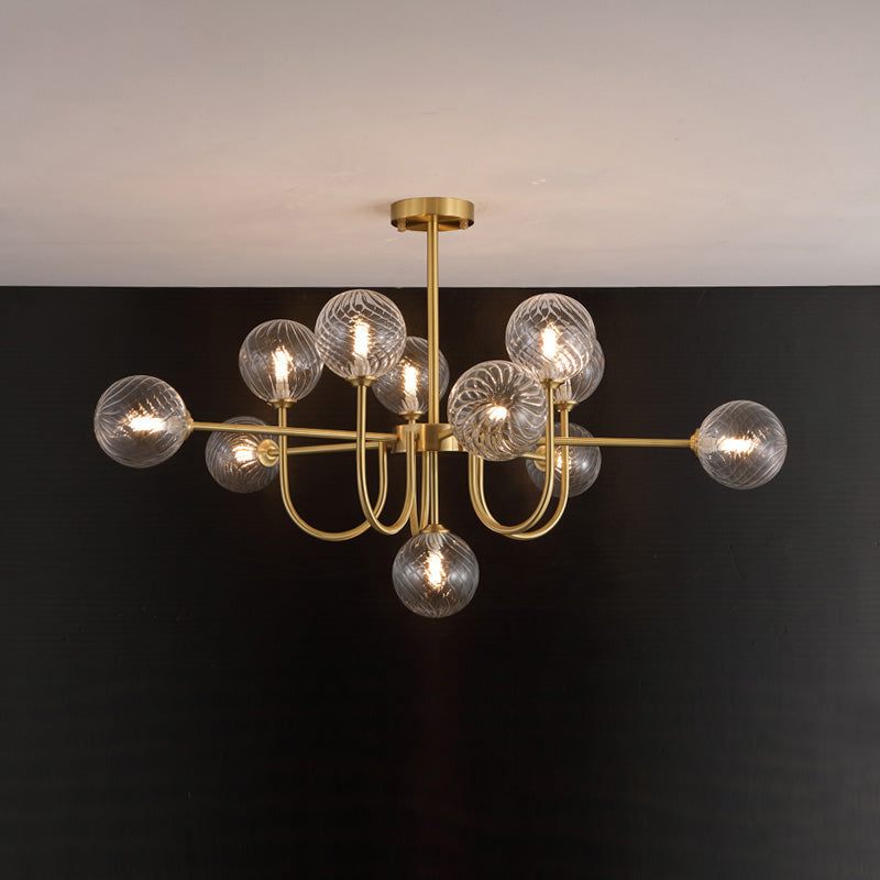 Moon Arm Chandelier