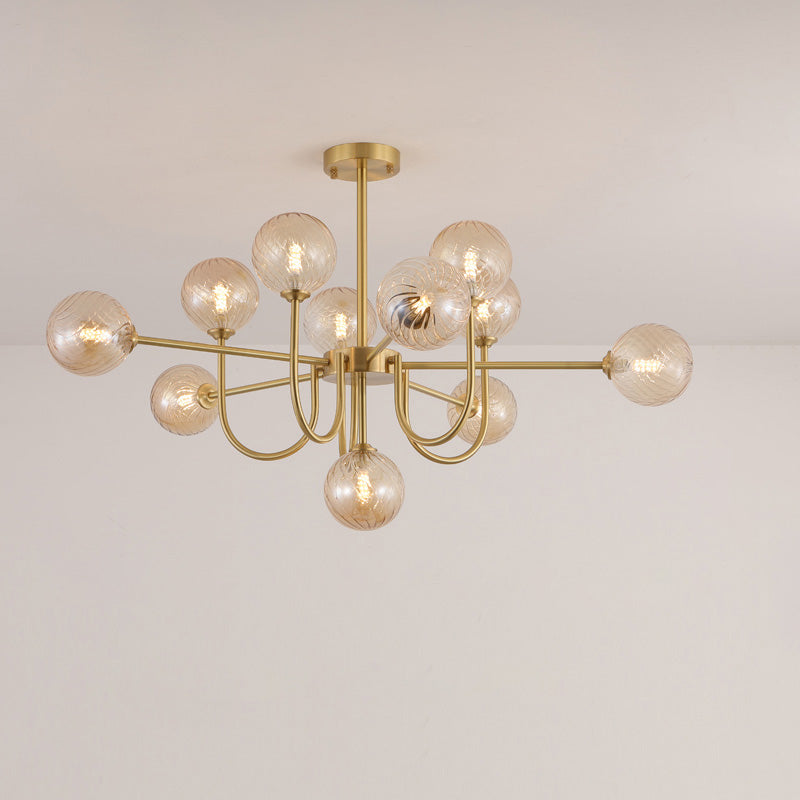 Moon Arm Chandelier