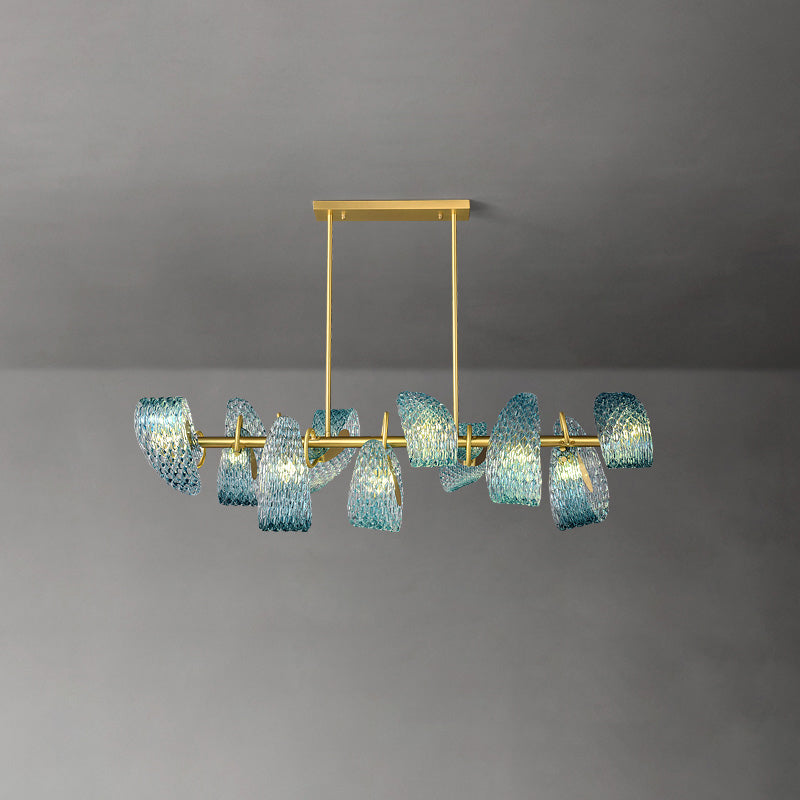 Peacock Artistic Glass Chandelier